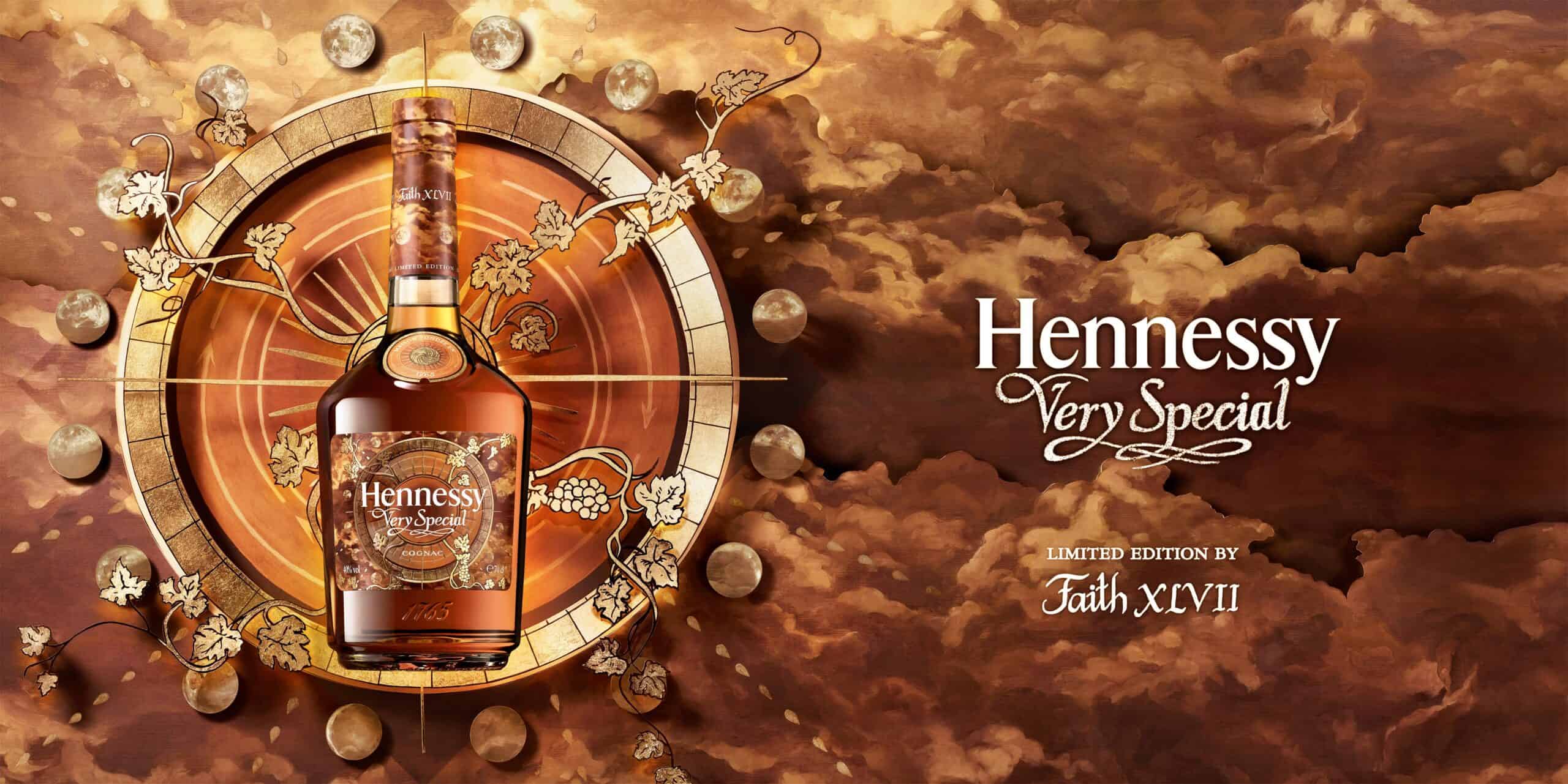 Faith XLVII ontwerpt unieke fles voor Hennessy