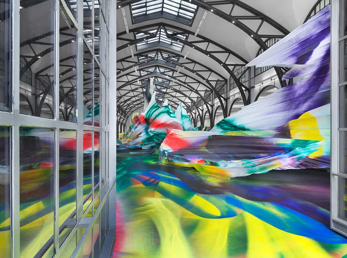 Katharina Grosse - It Wasn't Us - Hamburger Bahnhof Berlijn