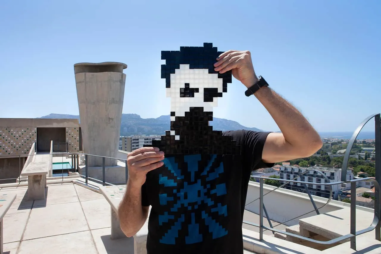 Invader in Marseille