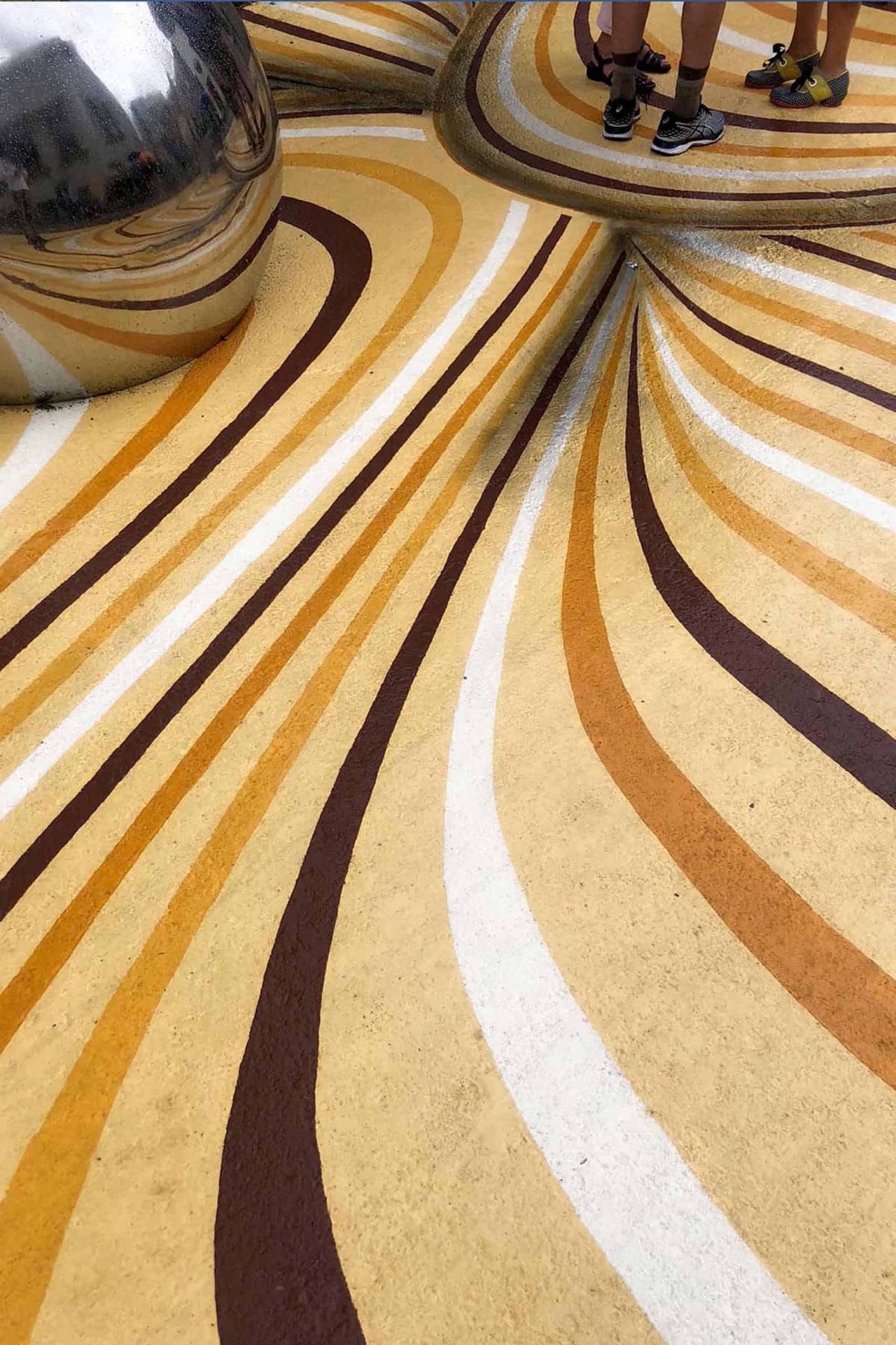 Moving Dunes, een optische illusie in de straten van Montreal