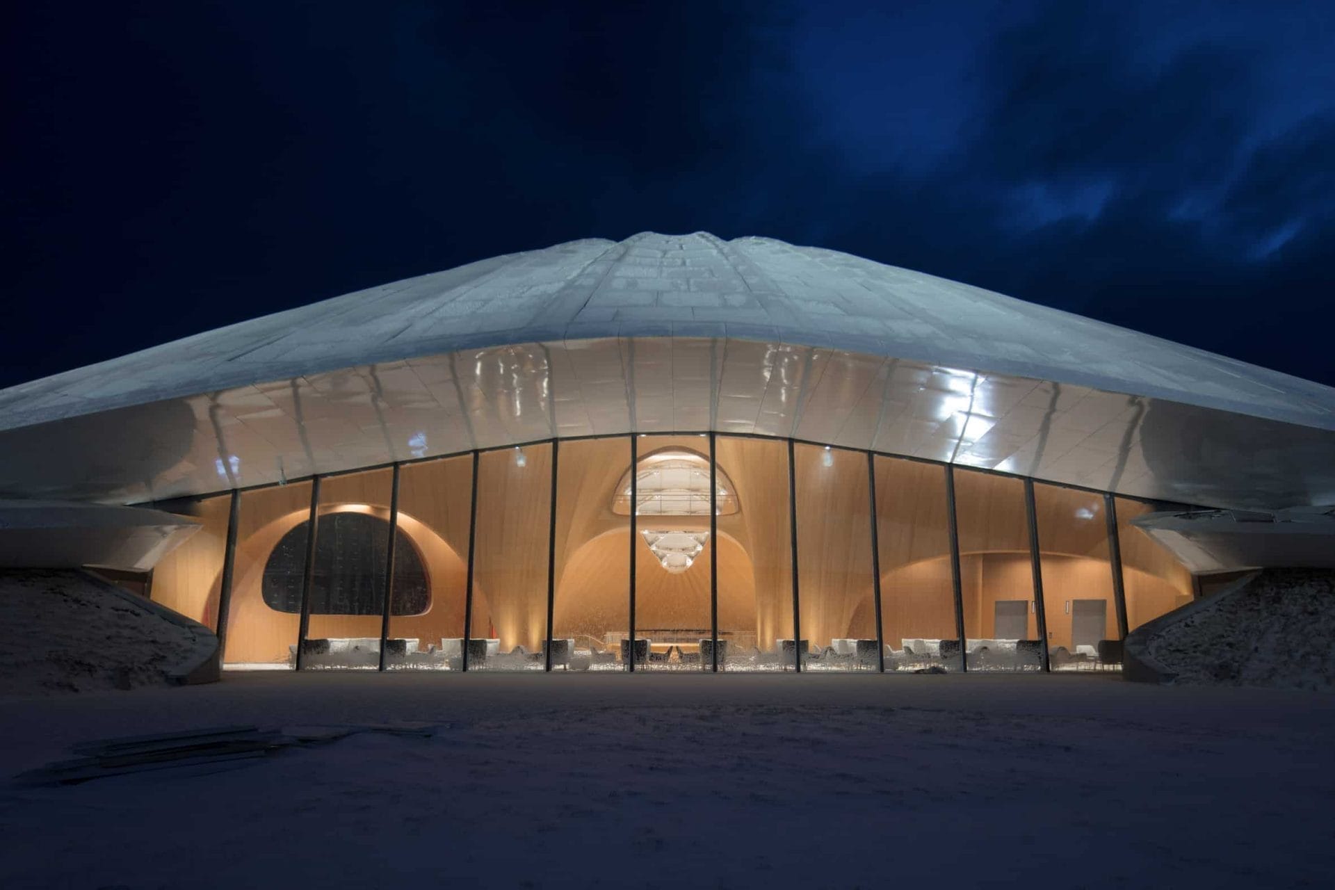 MAD Architects bouwt congrescentrum in de bergen