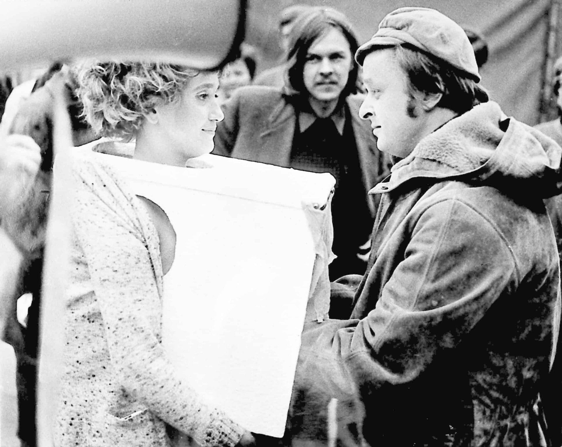 Werner Schulz, foto van Valie Exports performance Tapp und Tastkino, 1968. C/o Pictoright Amsterdam 2021.