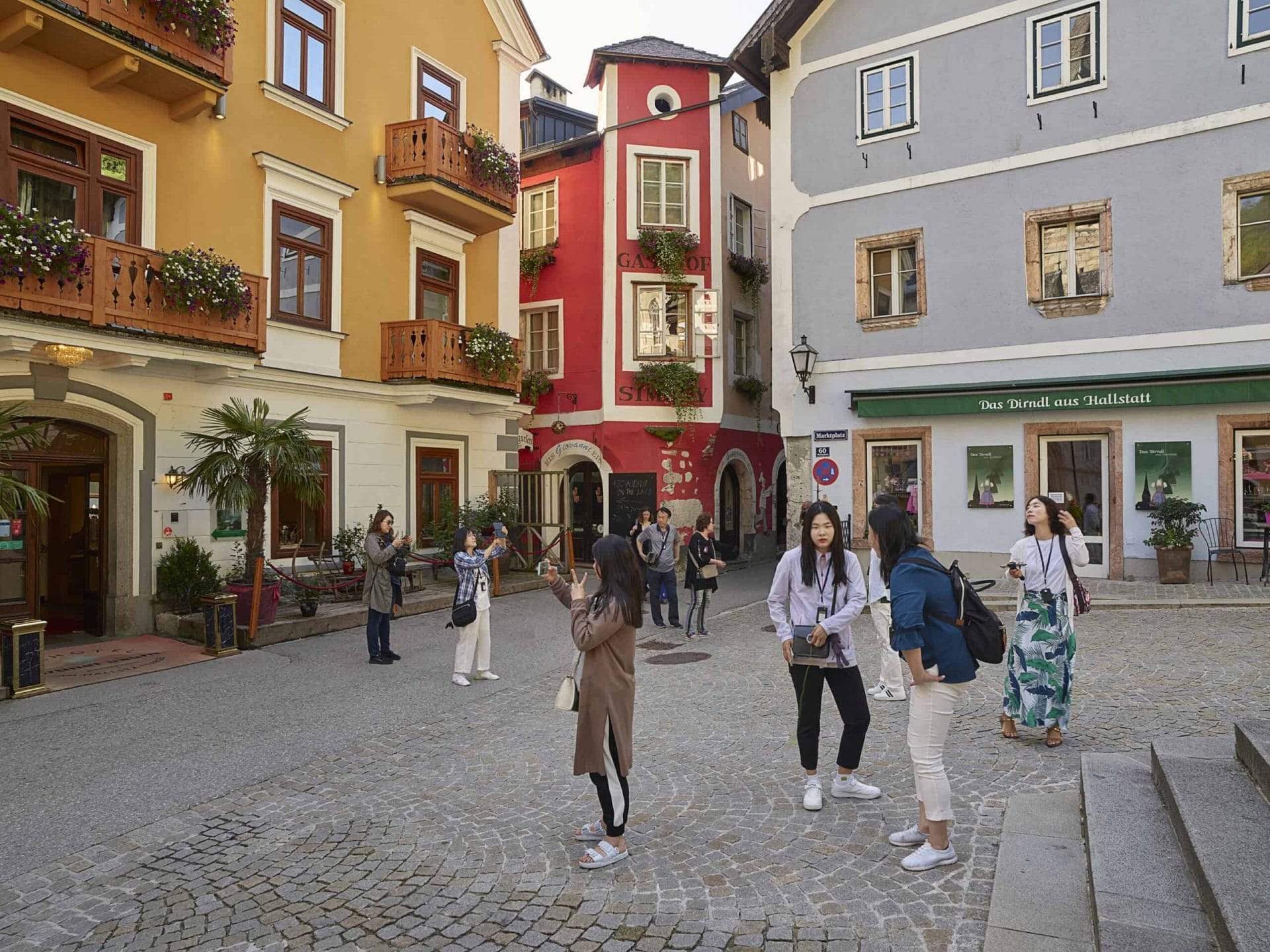 3. Marktplatz, 2019, Hallstatt, foto Hans Wilschut