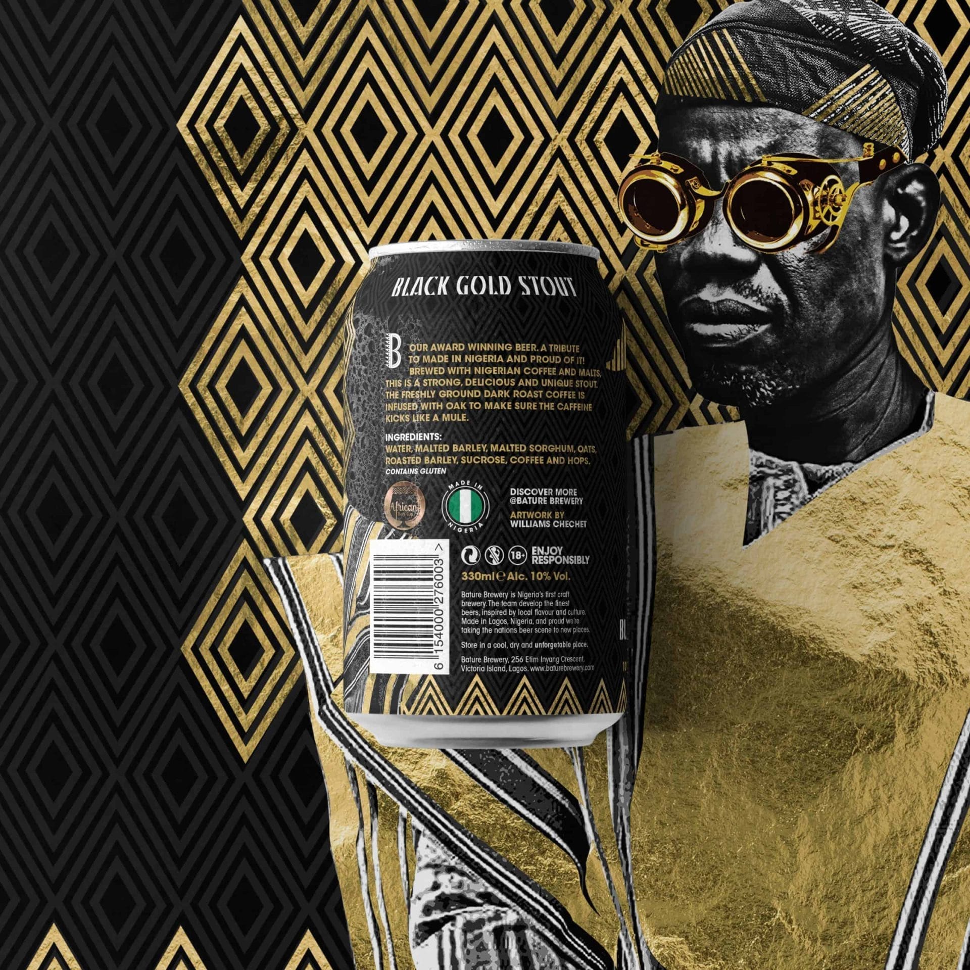 Prachtige blikjes van de eerste craft brewer in Nigeria 44 Bature Brewery