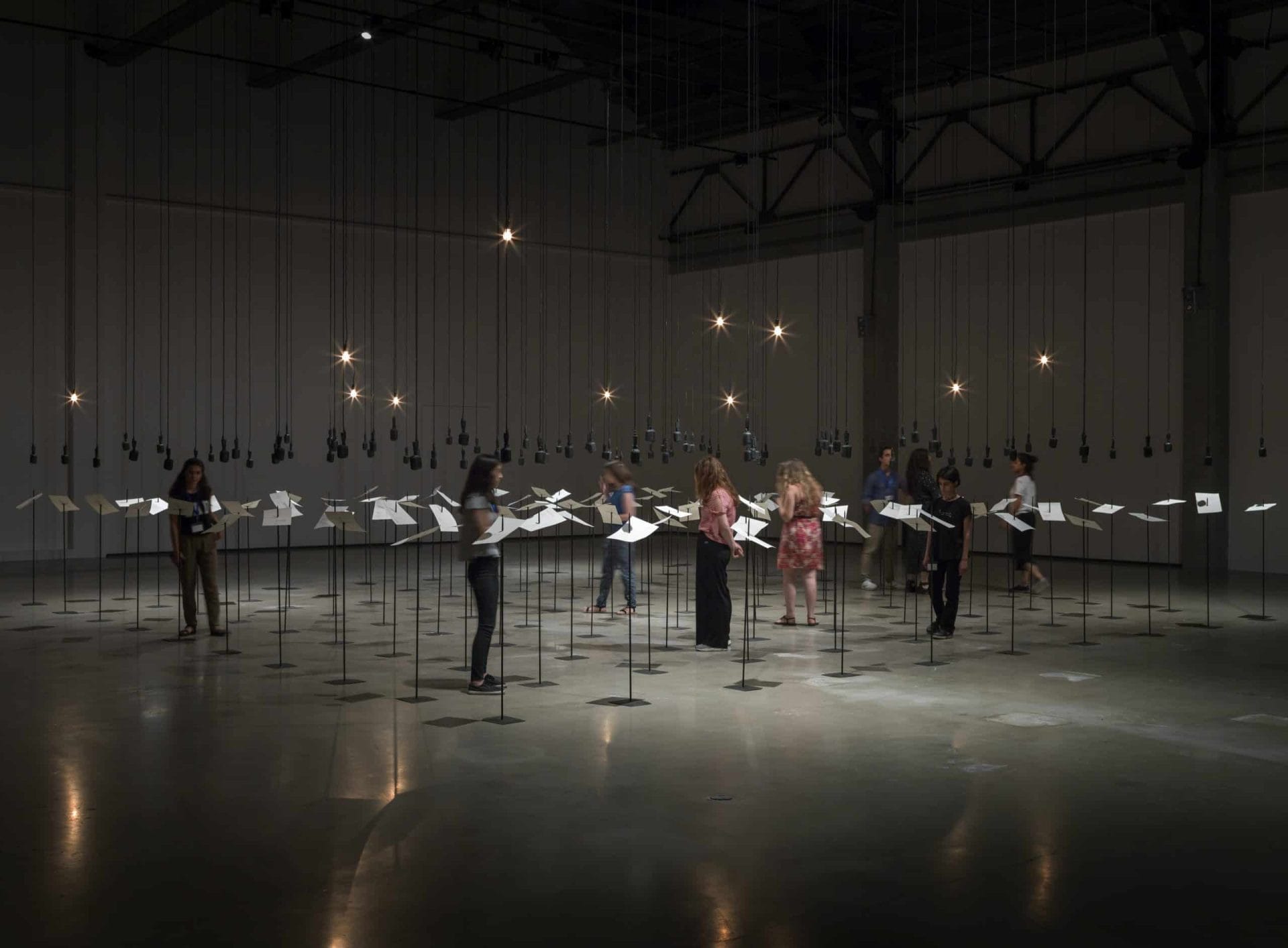 Shilpa Gupta, For, In Your Tongue, I Cannot Fit, 2017-2018.