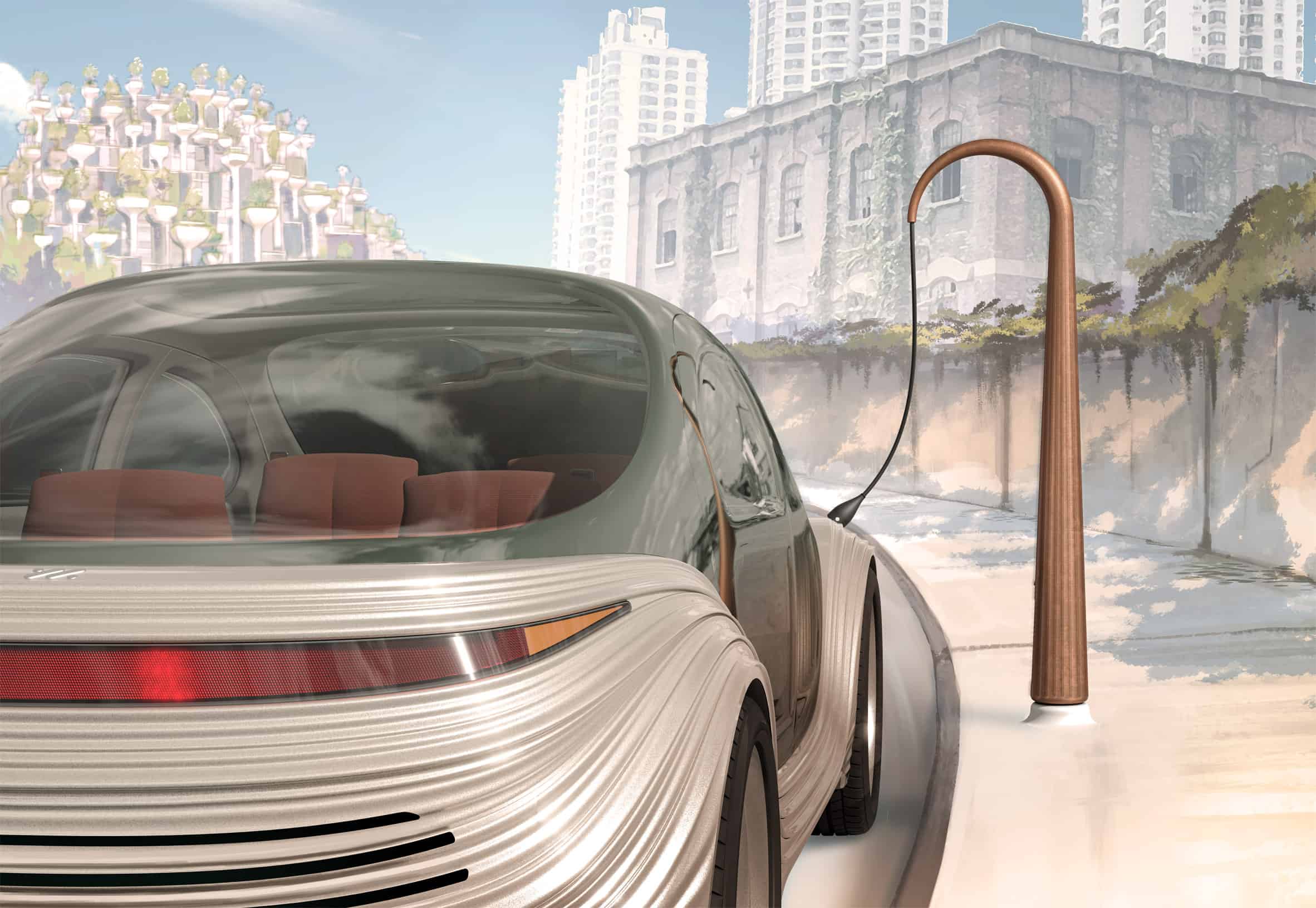 Heatherwick Studio ontwerpt auto die de lucht zuivert