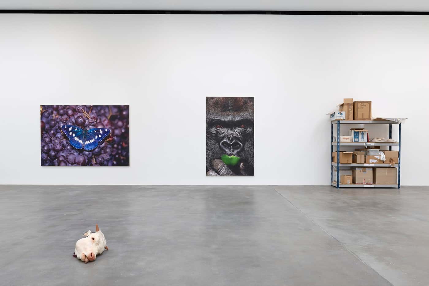 Fact Paintings en Fact Sculptures van Damien Hirst