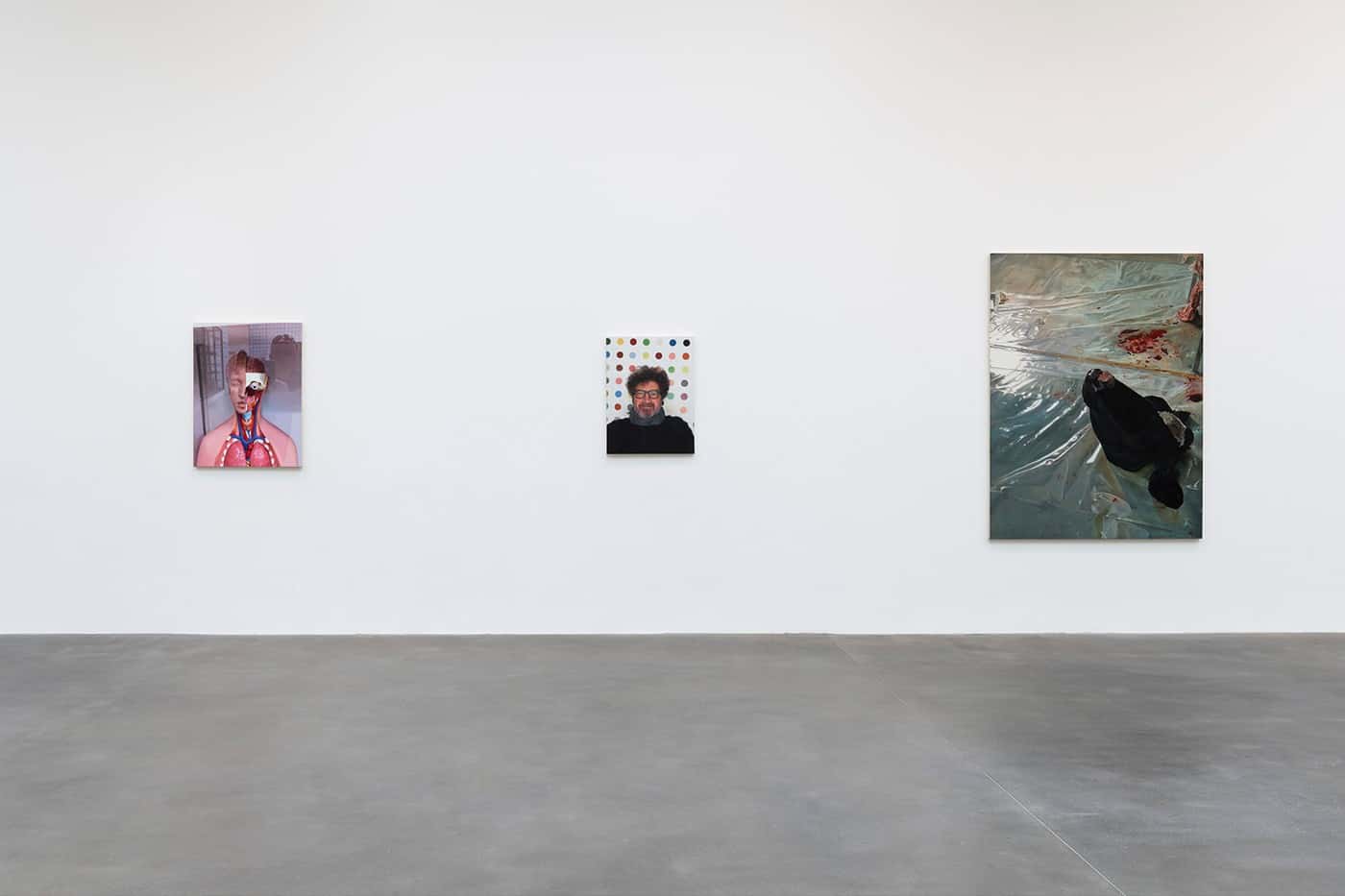 Fact Paintings en Fact Sculptures van Damien Hirst