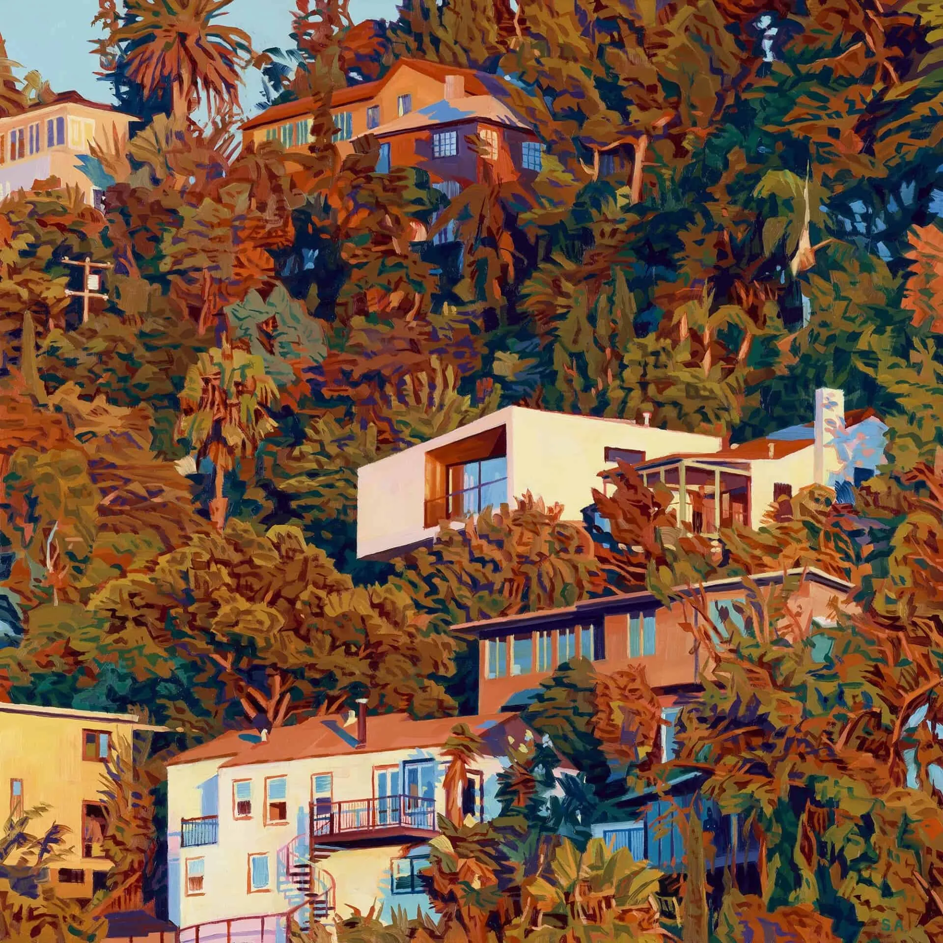 Prachtig licht in de heuvels van Los Angeles 45 Seth Armstrong