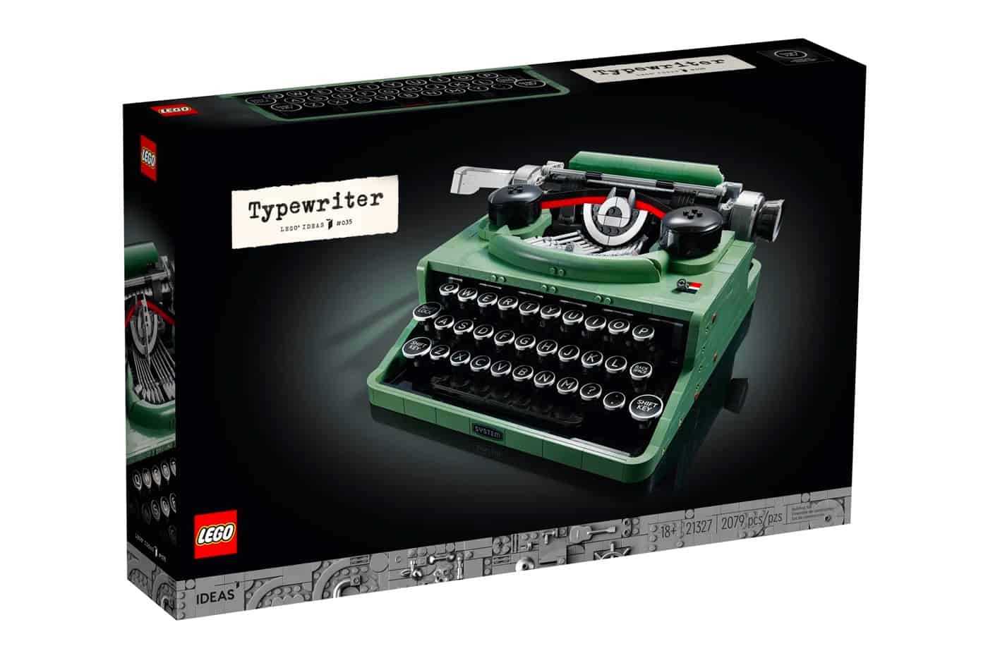 Typemachine van LEGO Ideas