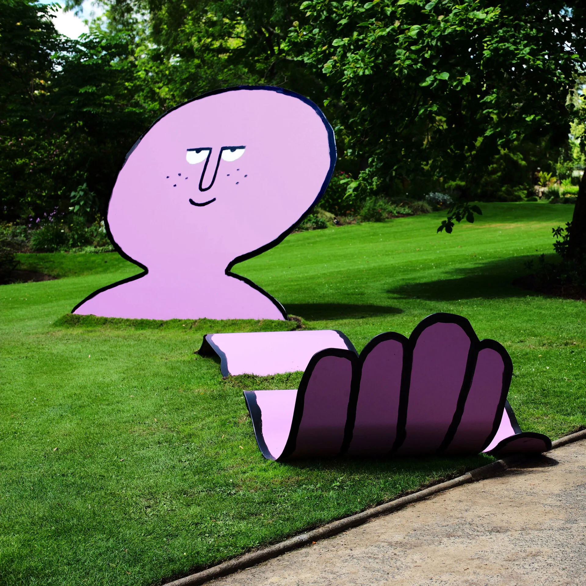 Nieuwe sculpturen van Jean Jullien in Nantes