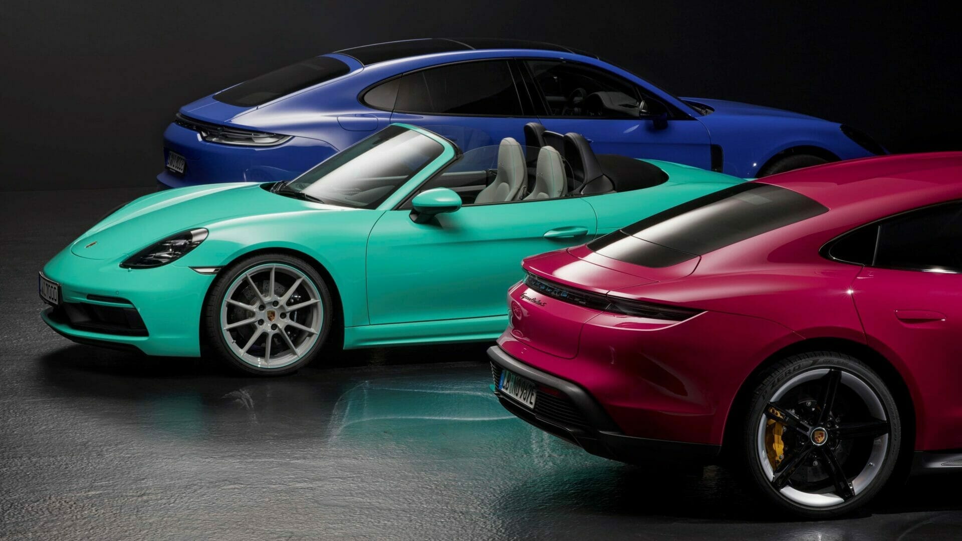 kleuren Porsche