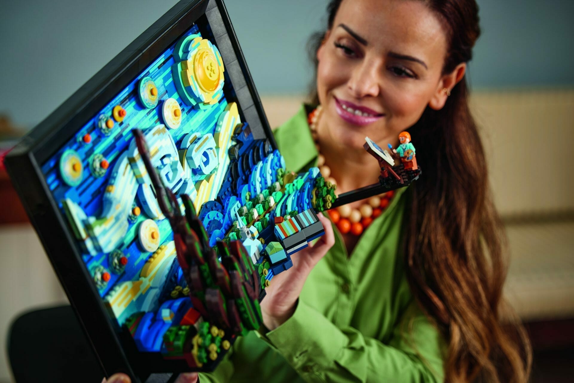 LEGO - Vincent van Gogh - Sterrennacht