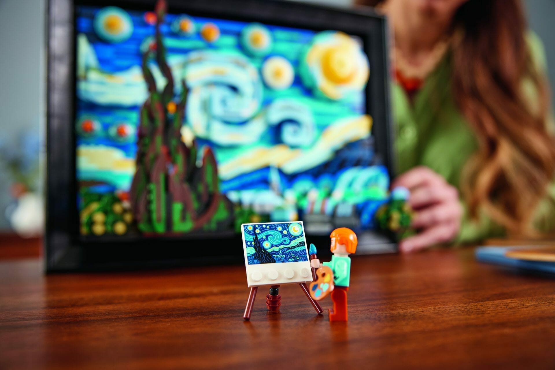 LEGO - Vincent van Gogh - Sterrennacht