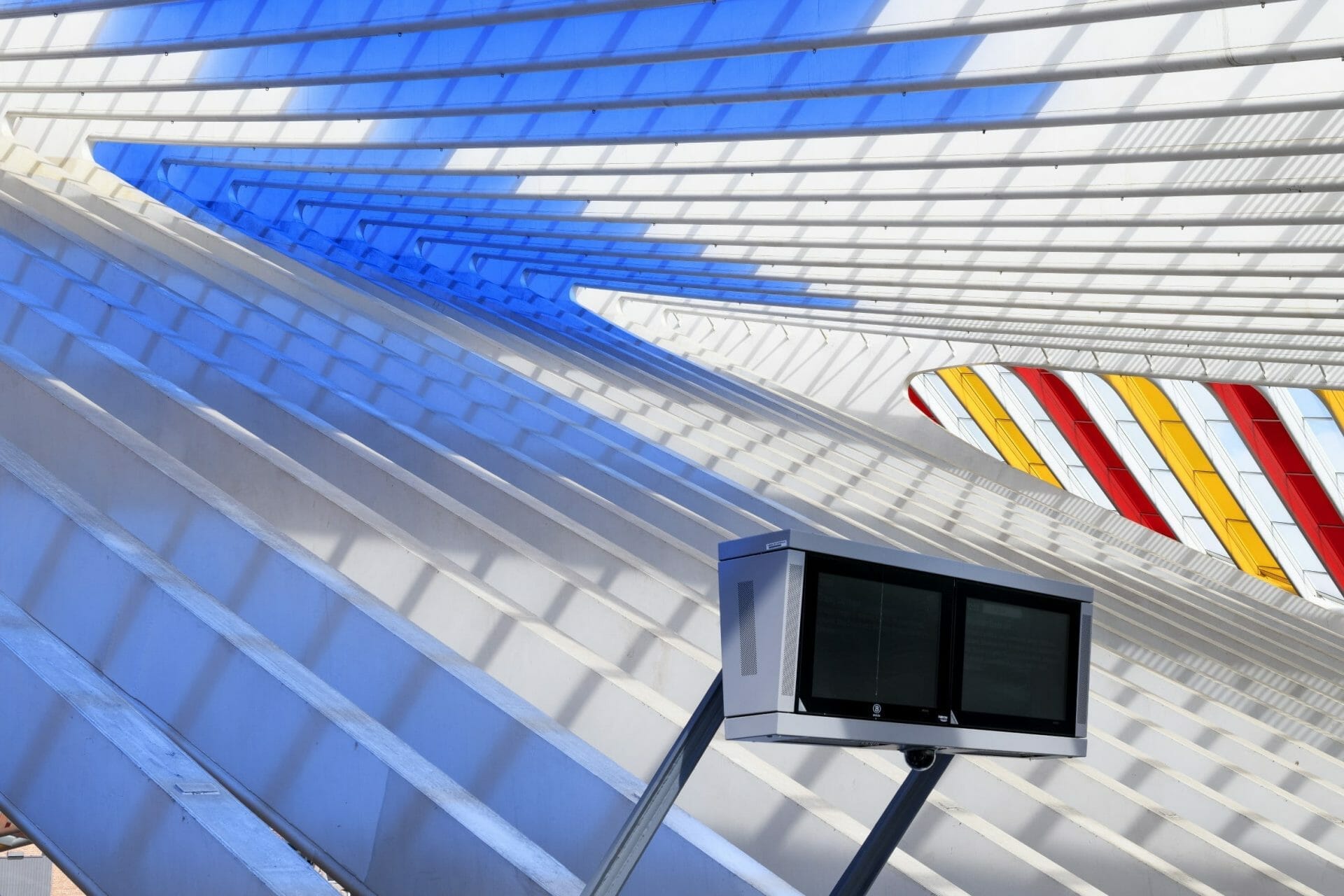 Comme tombées du ciel, les couleurs in situ et en mouvement