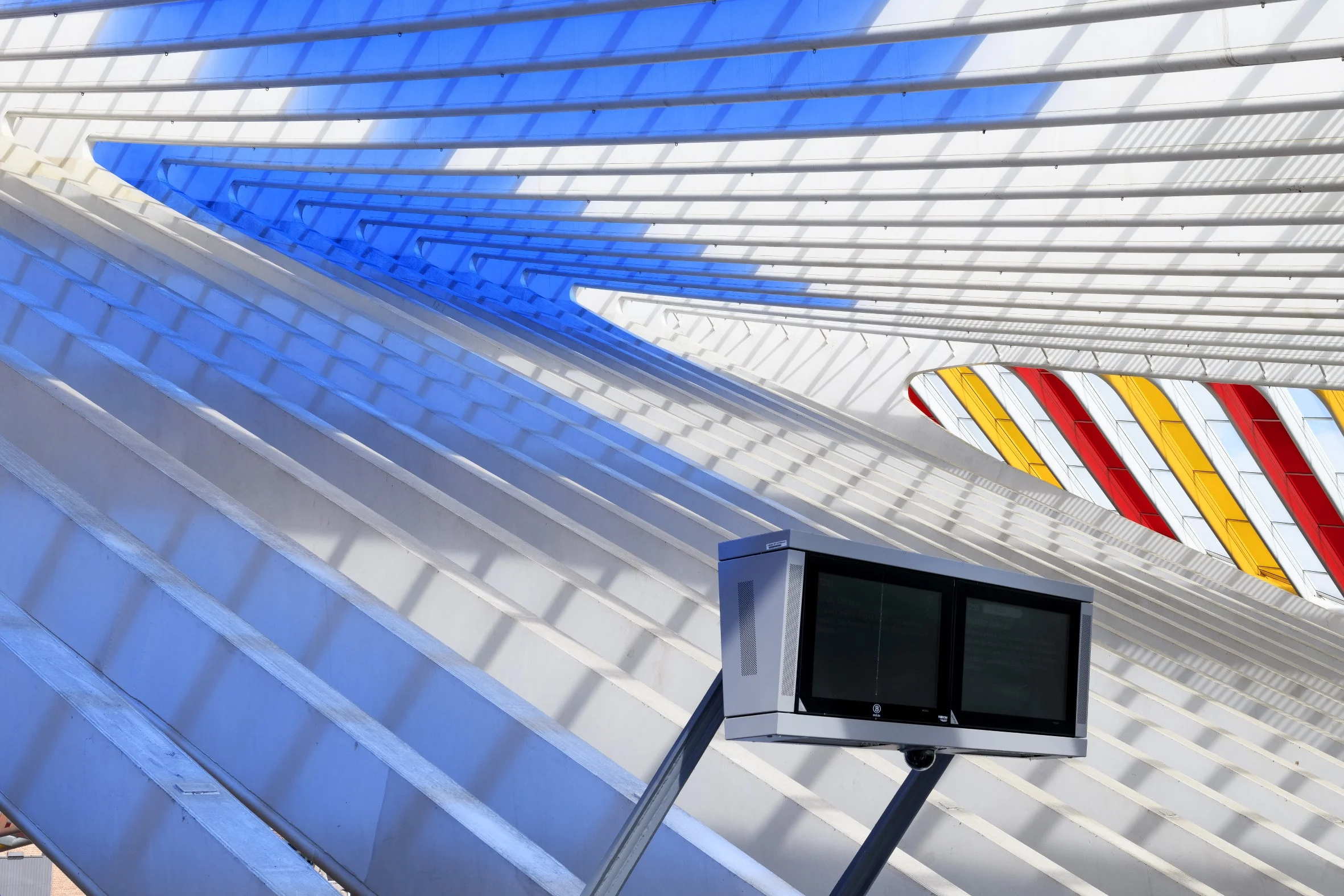 Comme tombées du ciel, les couleurs in situ et en mouvement