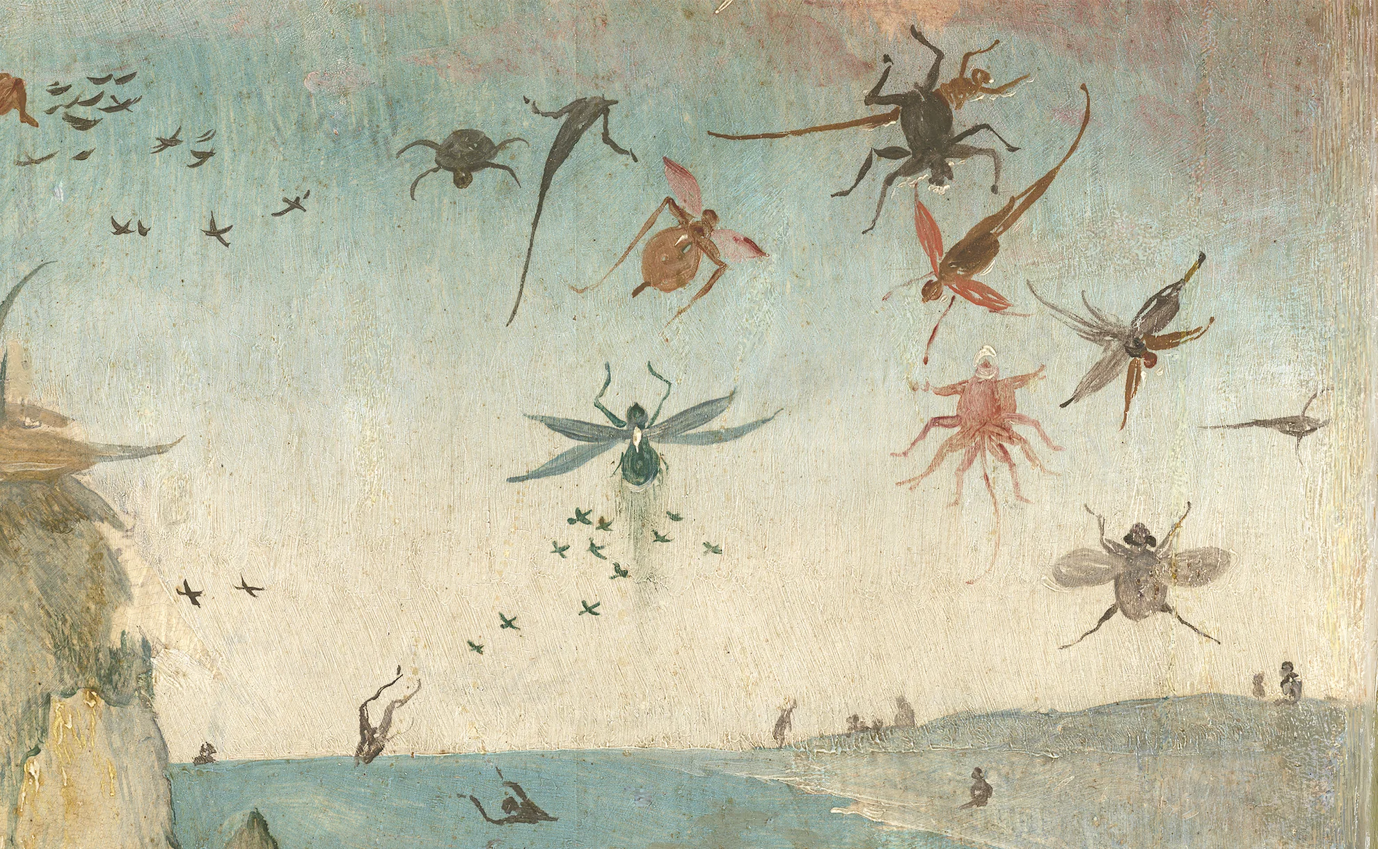 Jheronimus Bosch - Detail van het Hooiwagen-drieluik