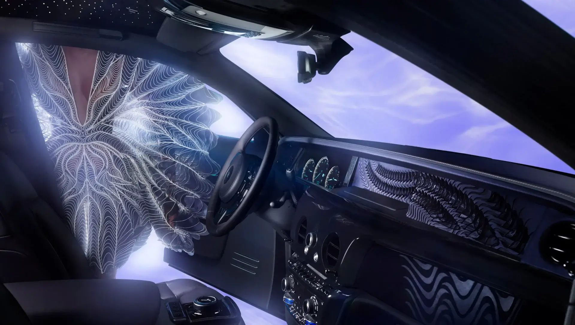 Iris van Herpen ontwerpt unieke Rolls-Royce Phantom Syntopia