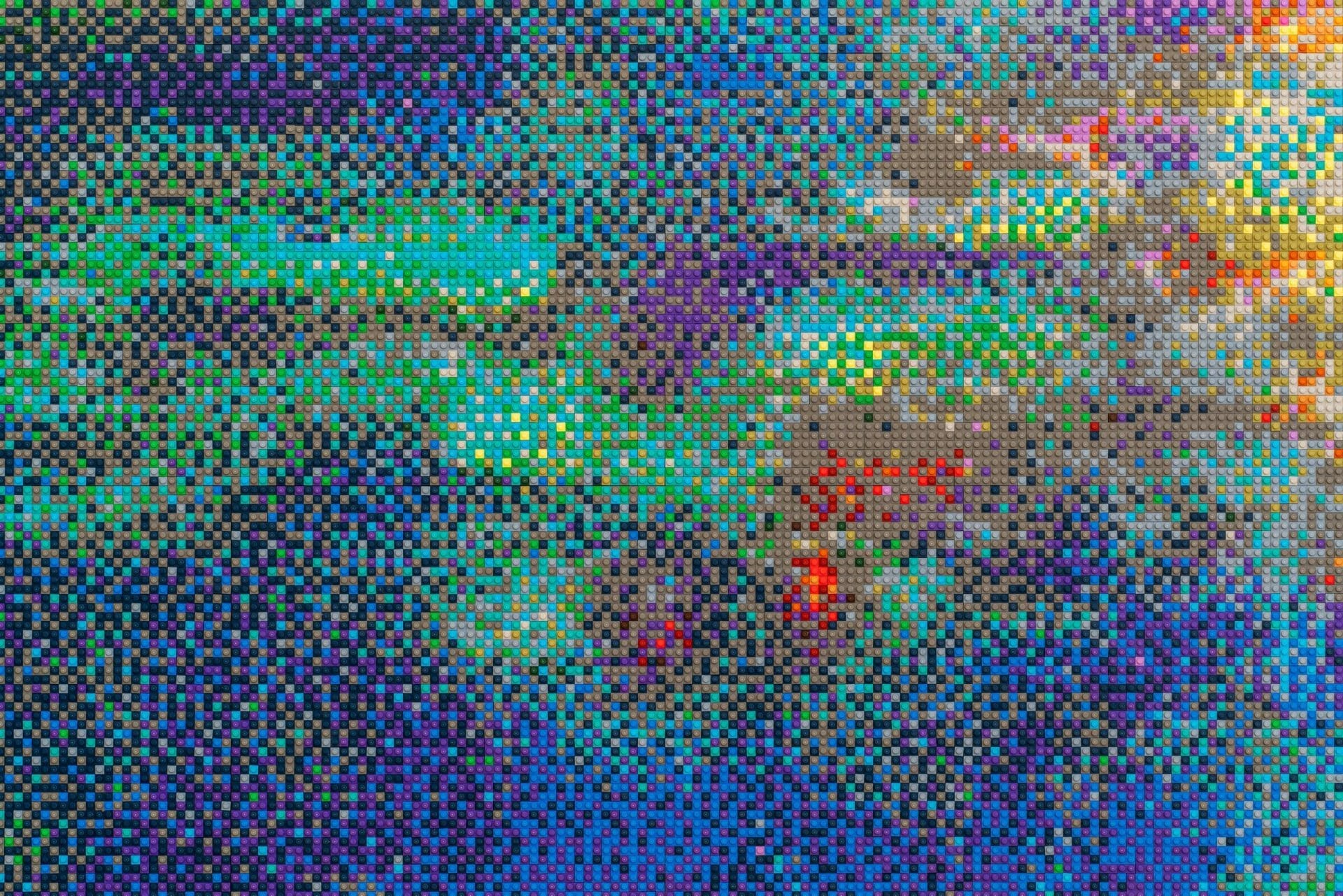 Ai Weiwei's grootste LEGO-werk in Design Museum Londen 41 Ai Weiwei: Water Lilies #1