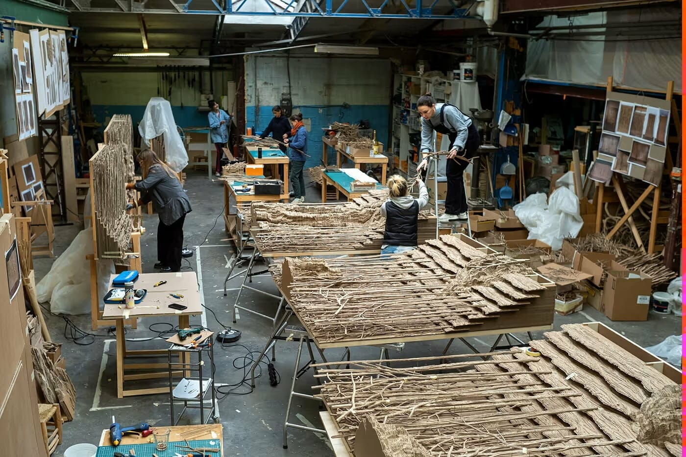 Eva Jospin voor Ruinart op Art Basel Hong Kong