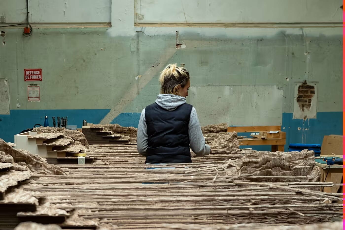 Eva Jospin voor Ruinart op Art Basel Hong Kong