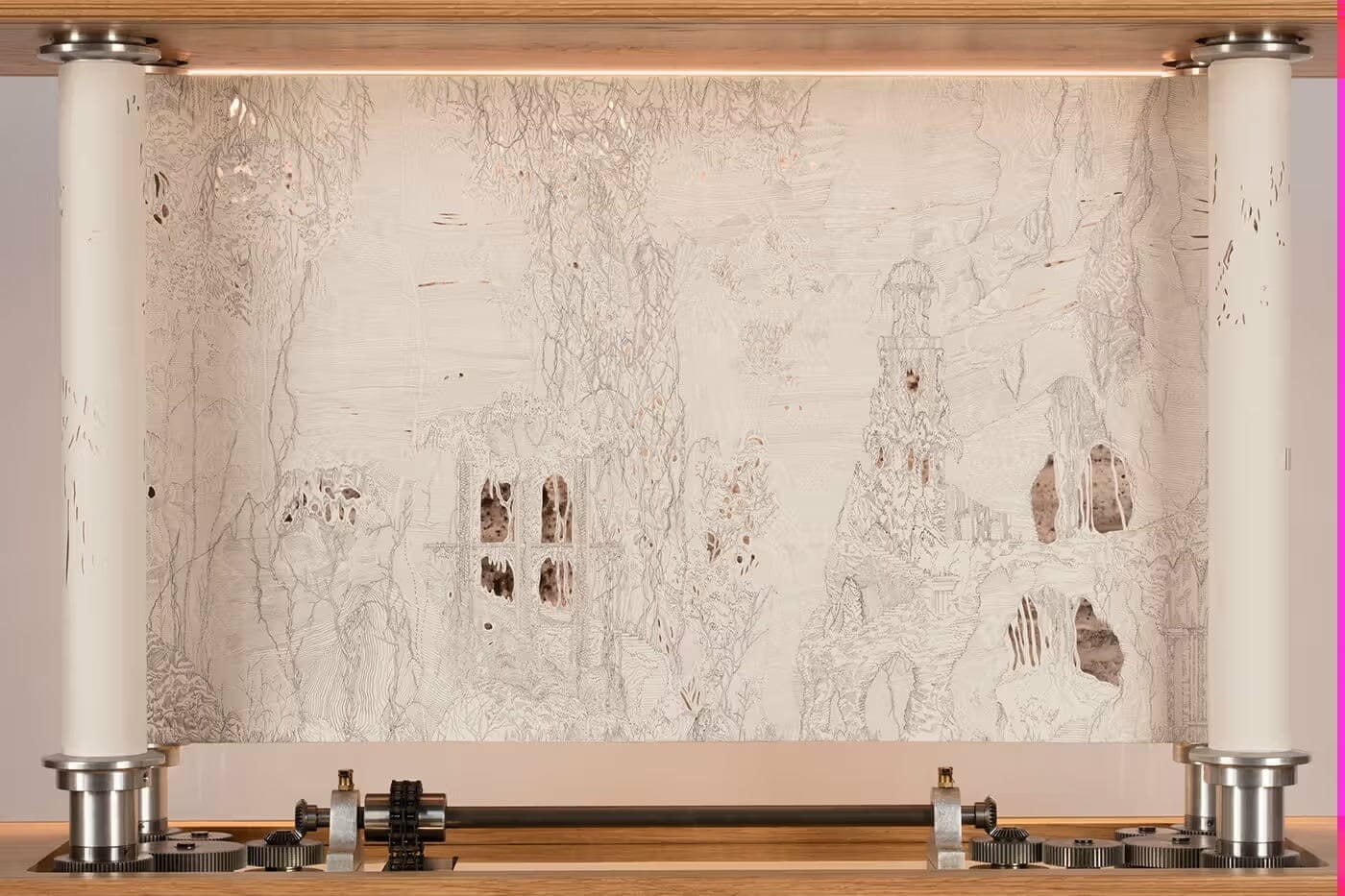 Eva Jospin voor Ruinart op Art Basel Hong Kong