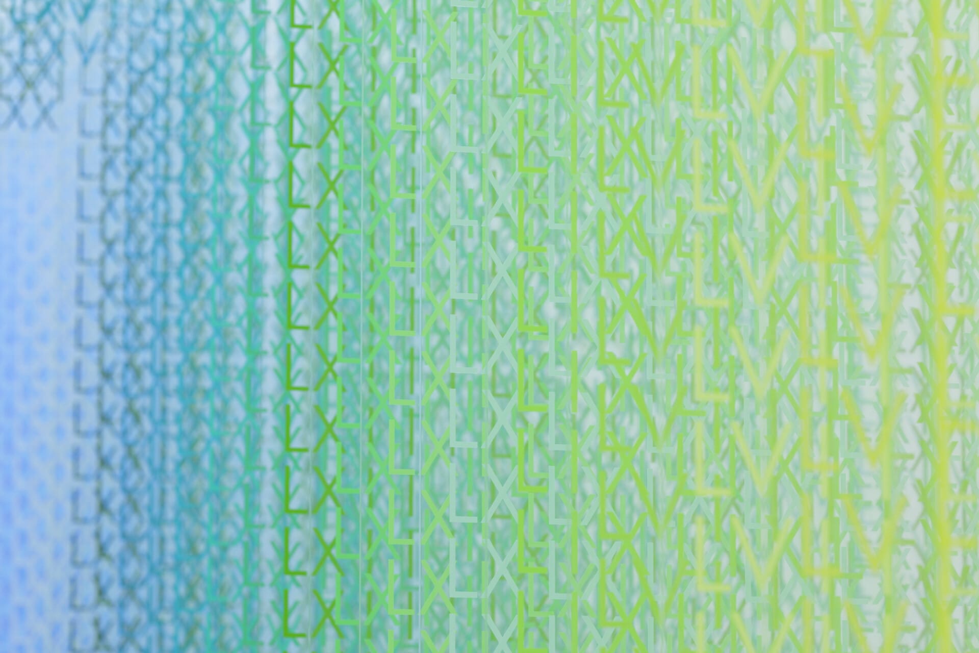 Ruim 347.000 Romeinse cijfers in kleurrijke installatie 47 Emmanuelle Moreaux - SERPENTI