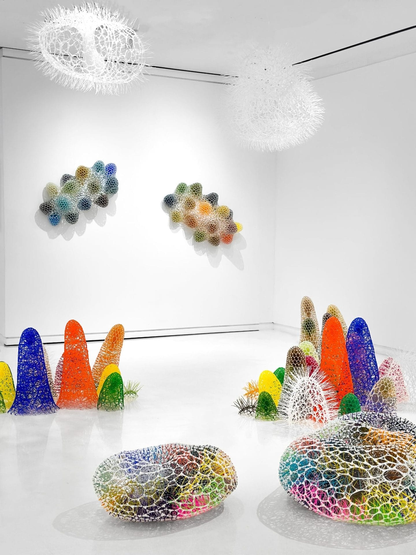 Sui Park maakt buitenaardse kunst van tiewraps