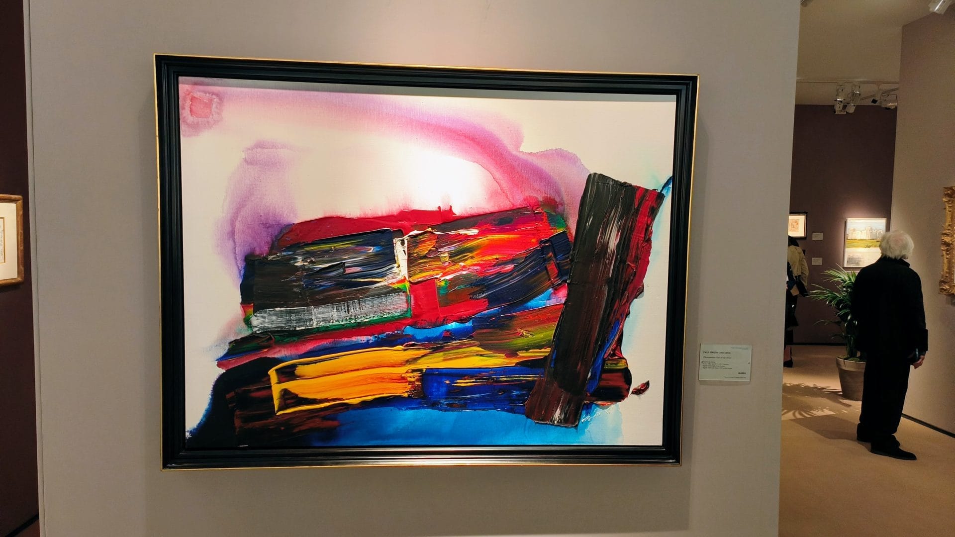 Wij worden altijd blij van het werk van Paul Jenkins. Op BRAFA 2024 te zien bij Stern Pissarro Gallery