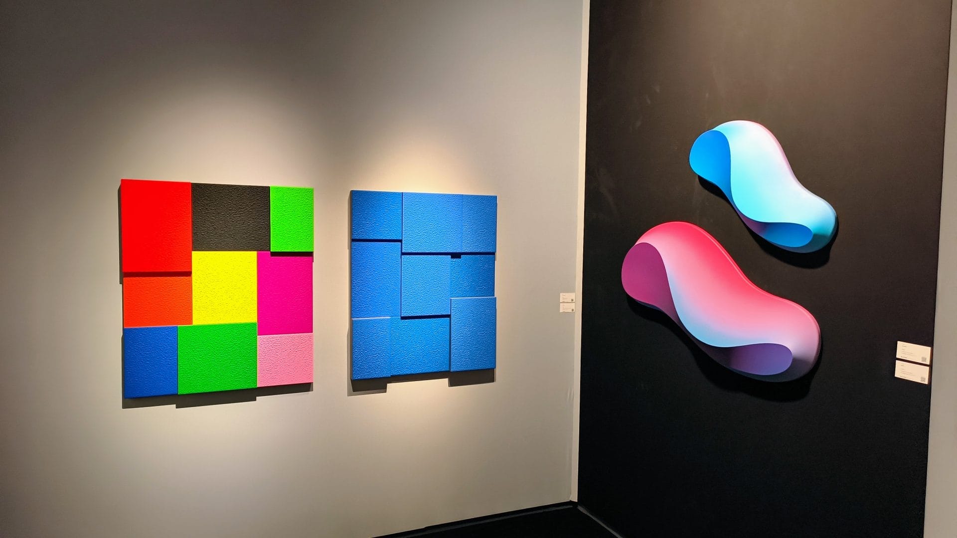 Peter Halley en Jan Kaláb bij De Zutter