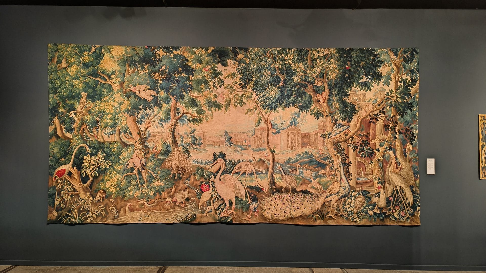 Wandtapijt bij Koninklijke Manufactuur De Wit