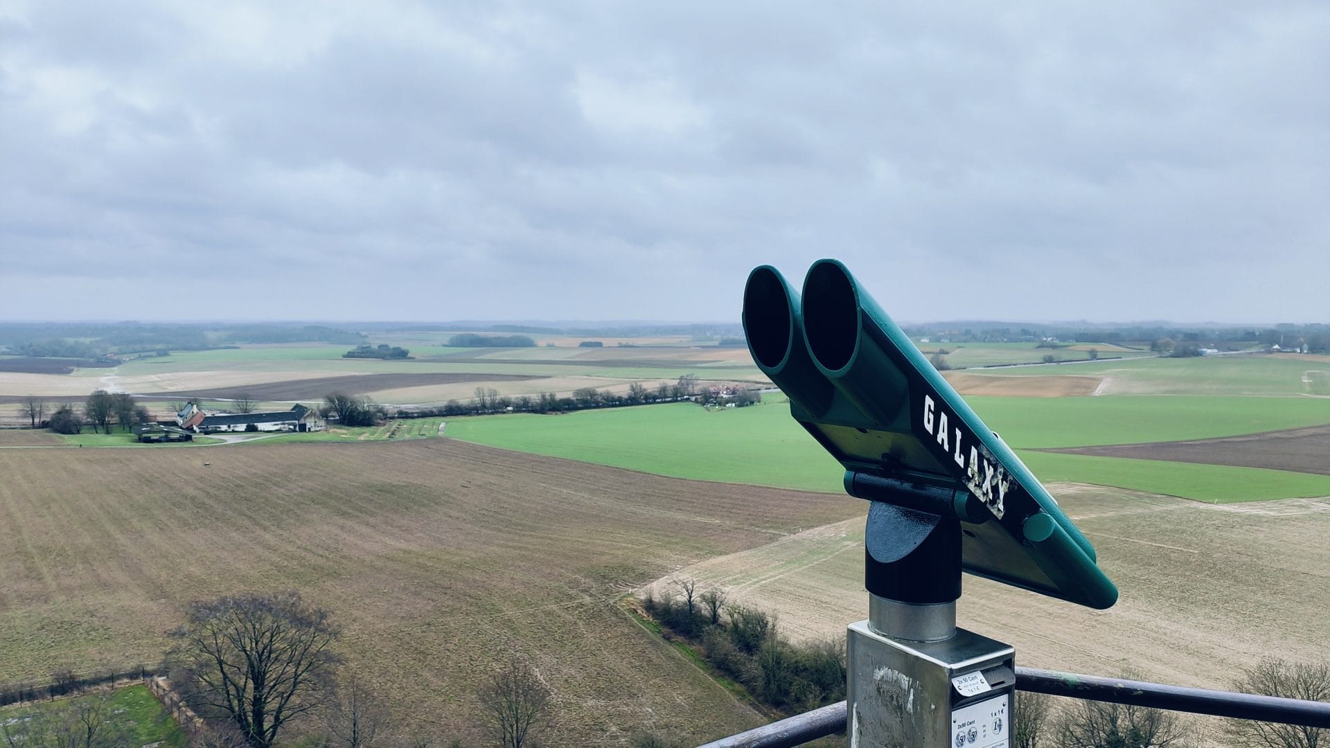 Uitzicht vanaf de Butte du Lion