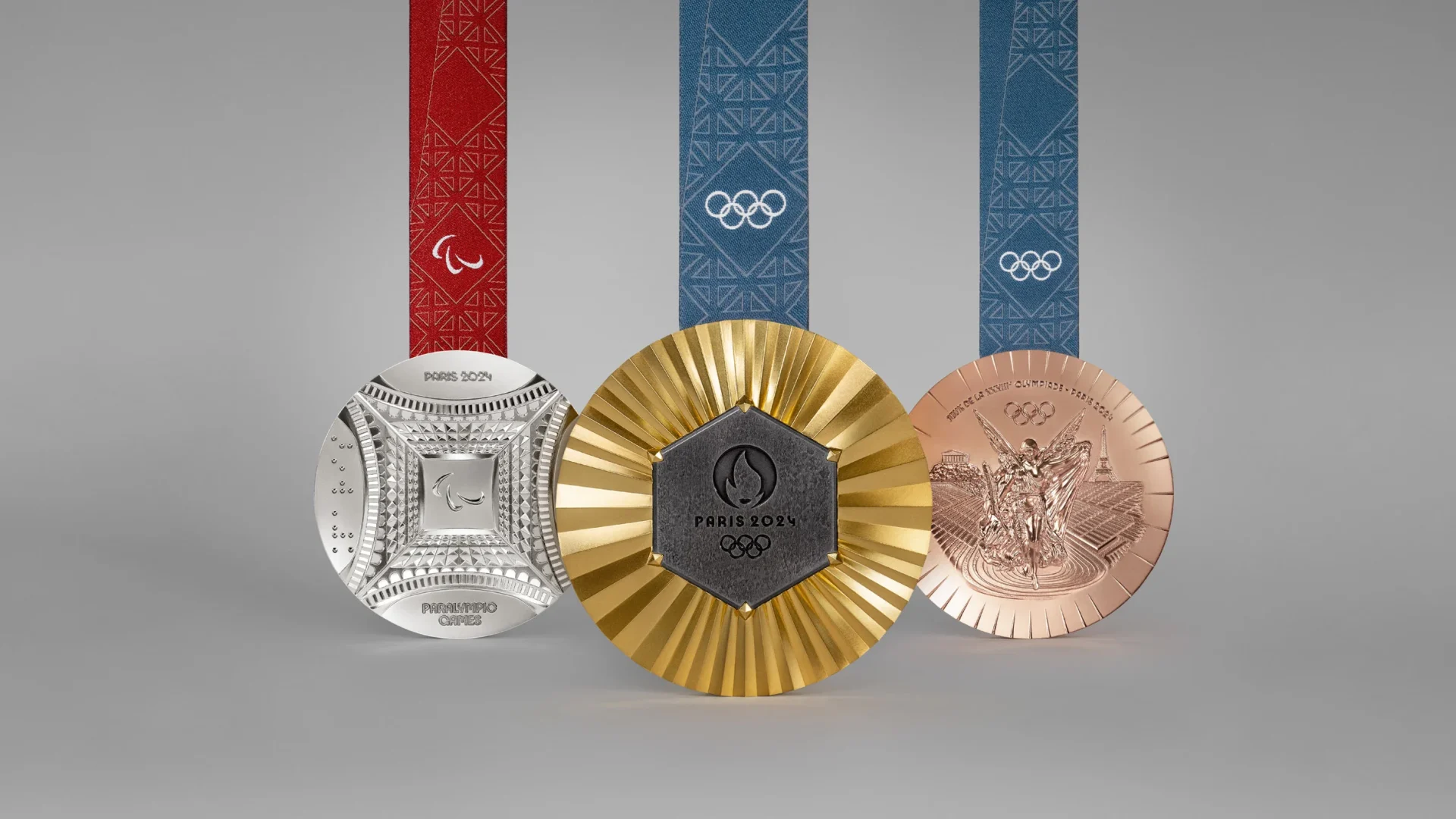 Olympische medaille voor Parijs 2024