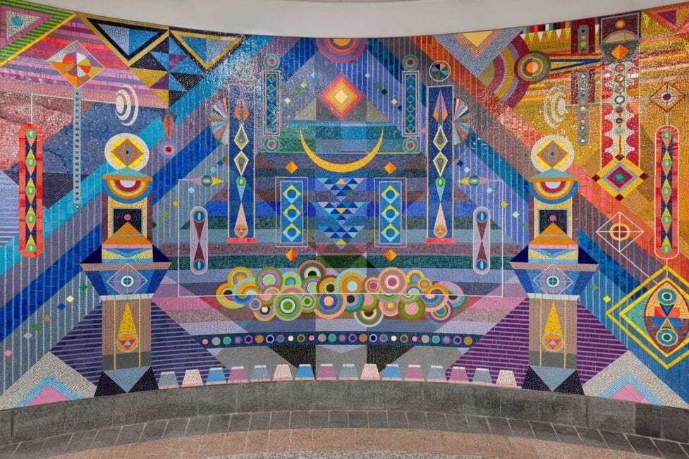 Eerbetoon aan Hilma af Klint in metro van New York