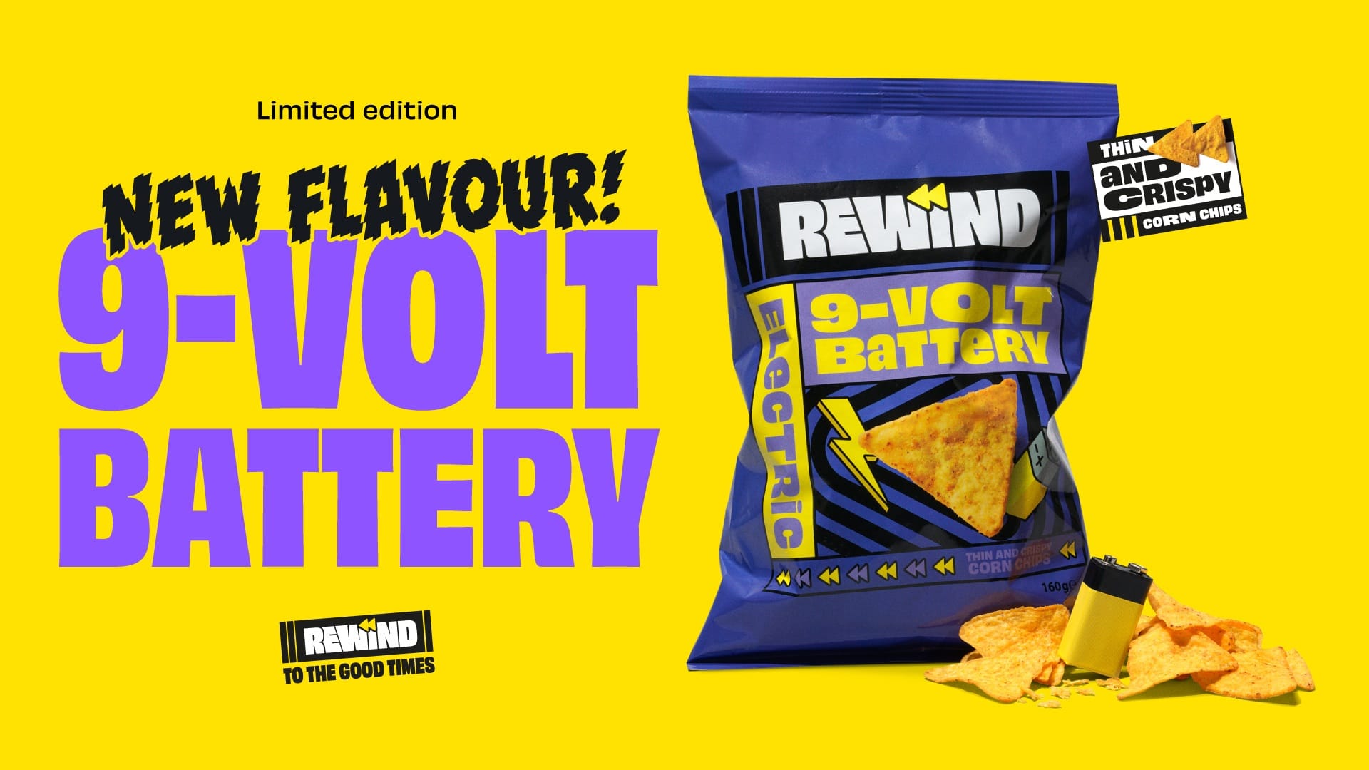 chips met batterijsmaak