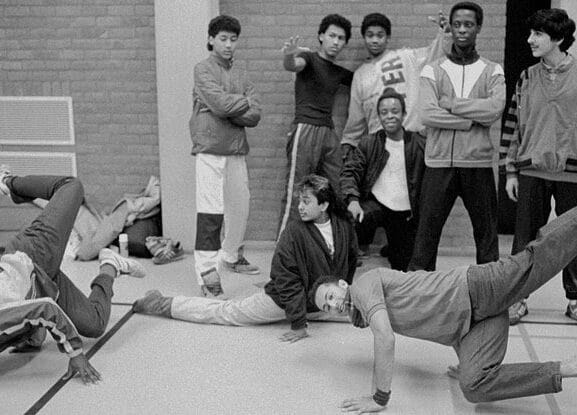 Breakin' Rotterdam, jaren 80 Foto via Digitup.nl