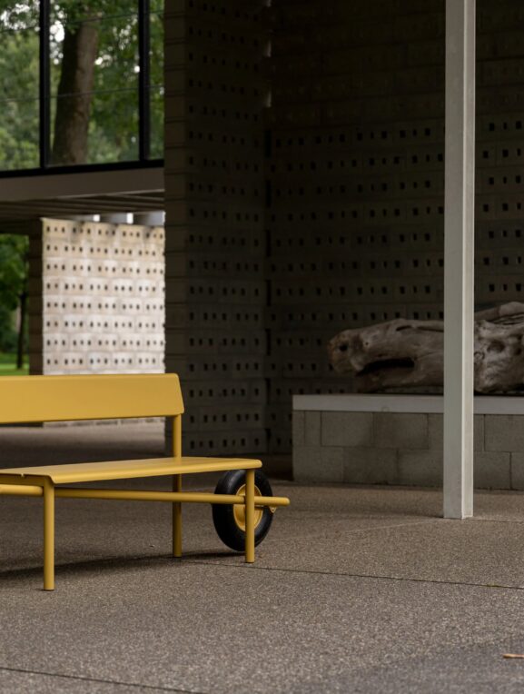 Wheelbench Köller-Müller Museum x Weltevree