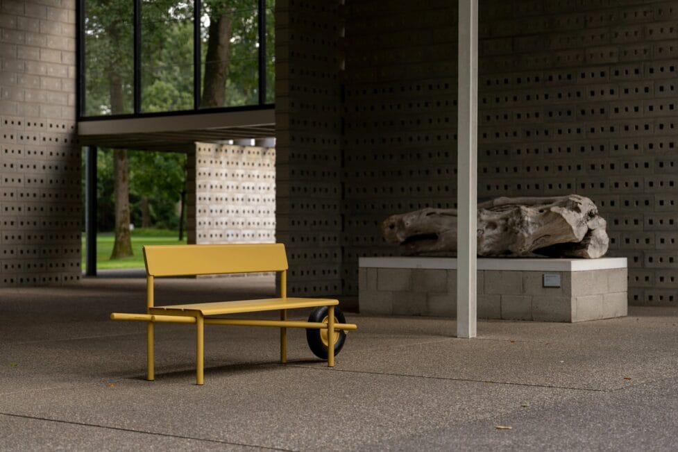 Weltevree en Kröller-Müller Museum lanceren nieuwe Wheelbench