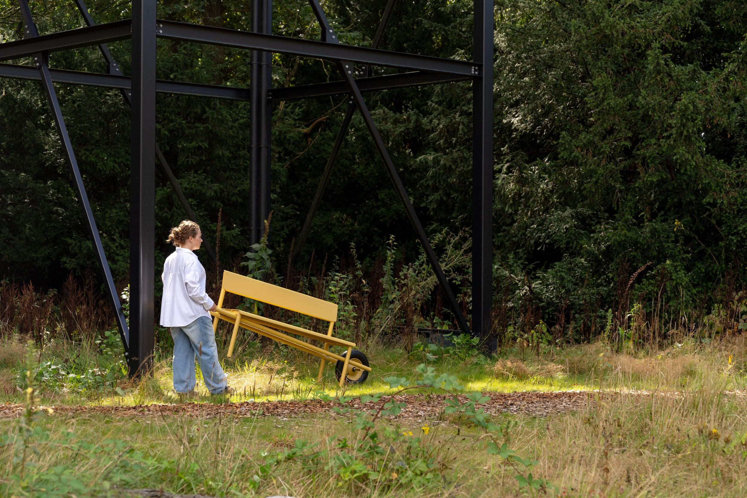 Wheelbench Köller-Müller Museum x Weltevree