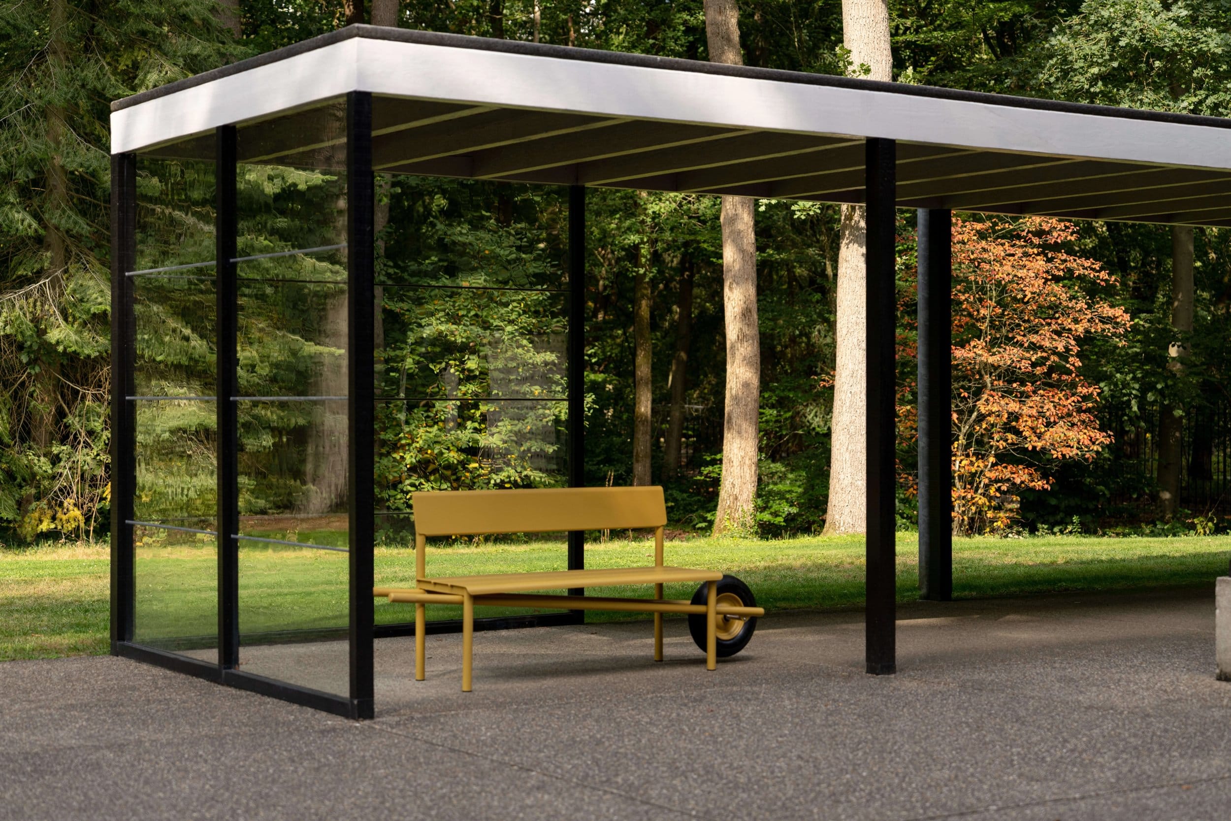 Wheelbench Köller-Müller Museum x Weltevree