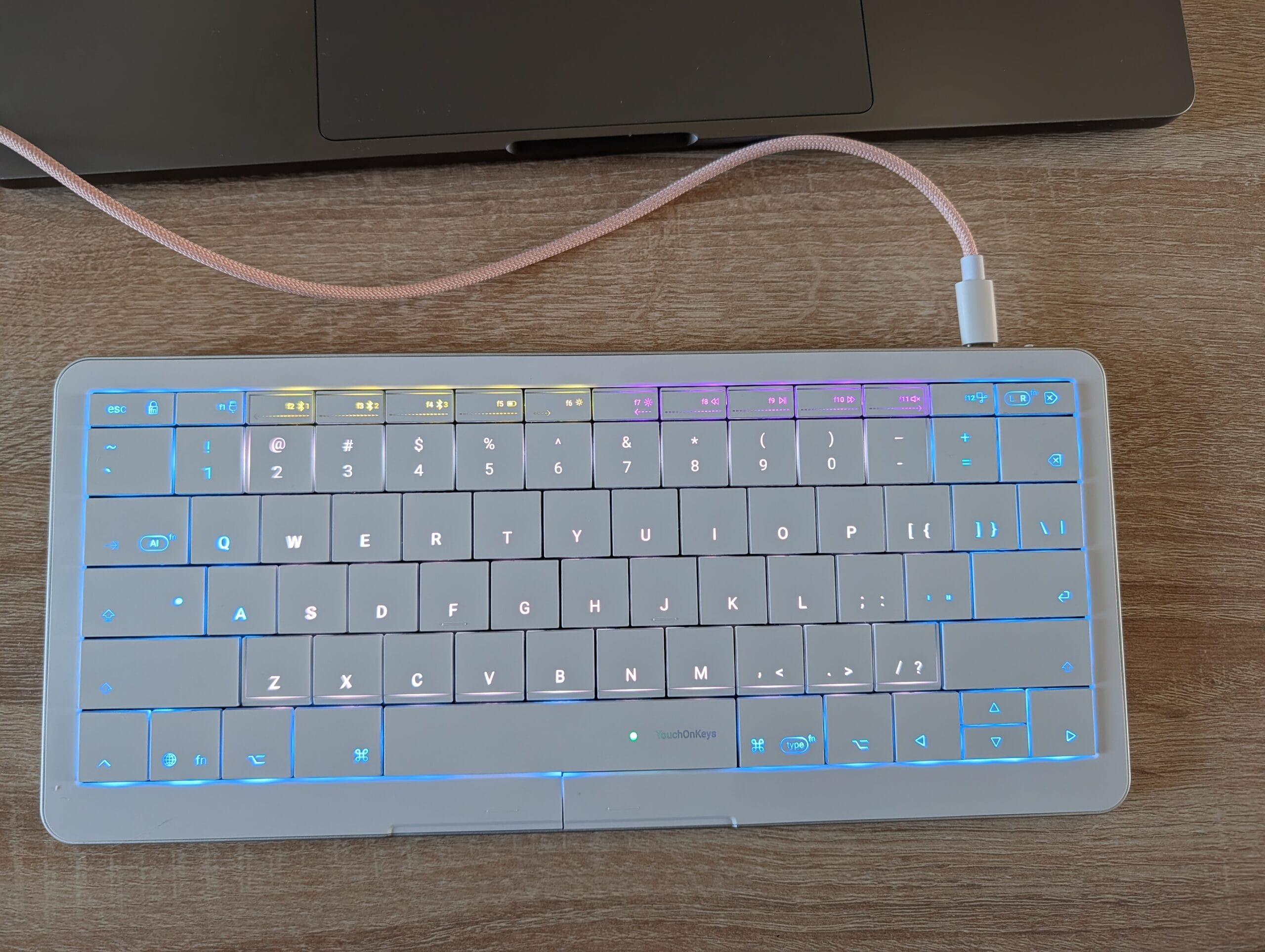 Clevetura CLVX S. Touch On Keys Keyboard.