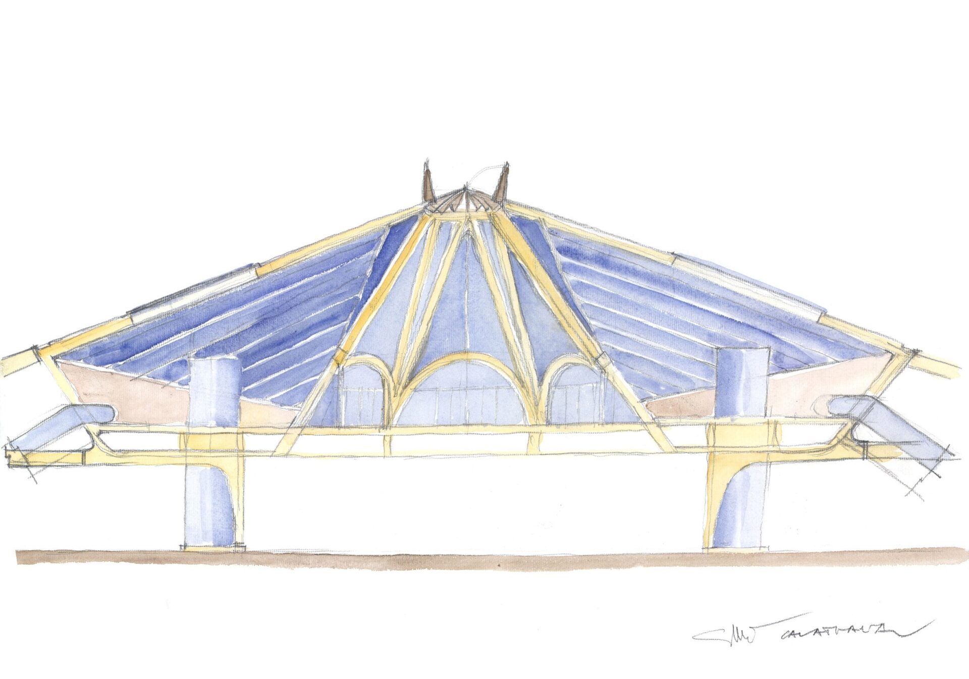 Bekijk het prachtige Gare de Mons van architect Santiago Calatrava 60 Gare de Mons