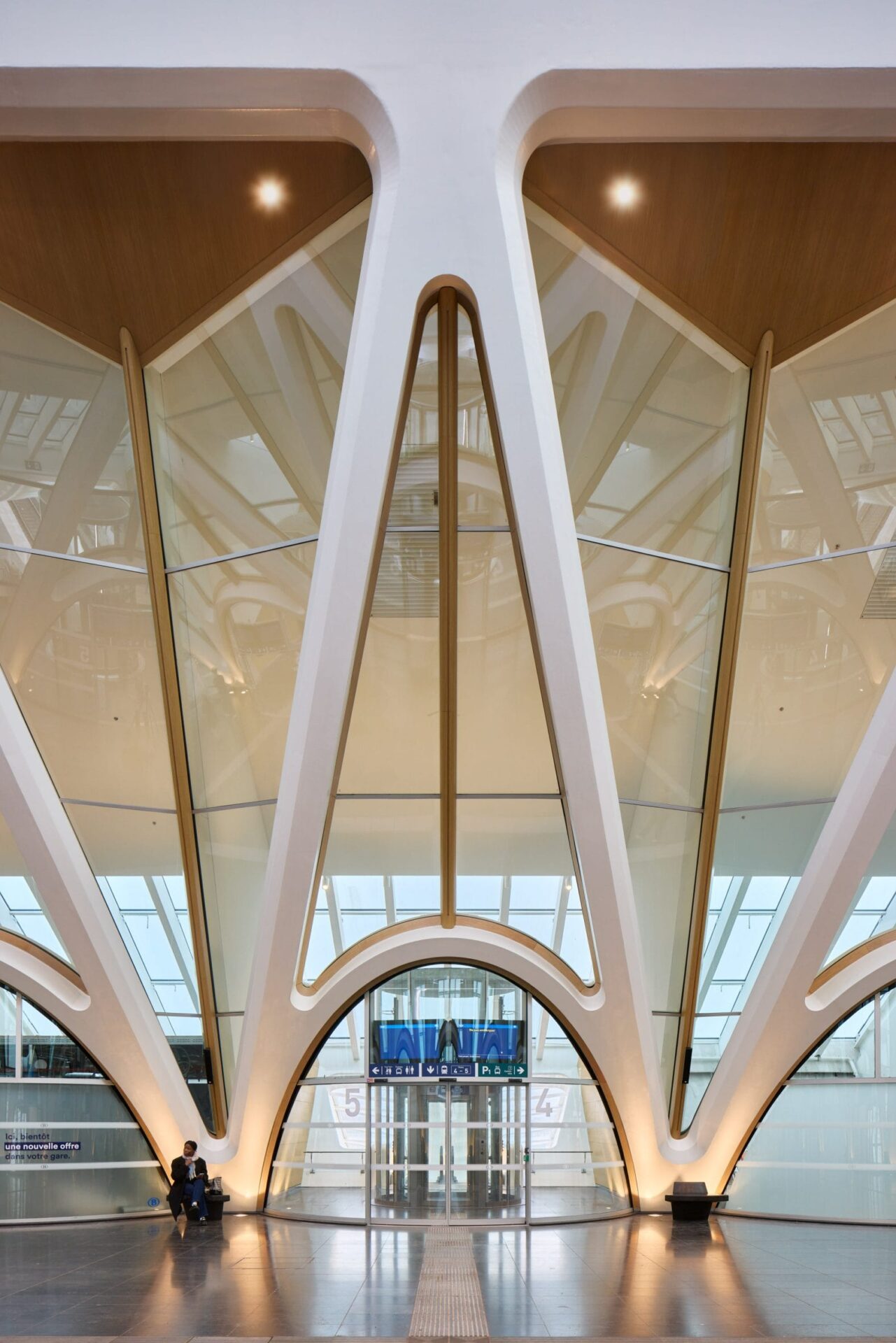 Bekijk het prachtige Gare de Mons van architect Santiago Calatrava 49 Gare de Mons