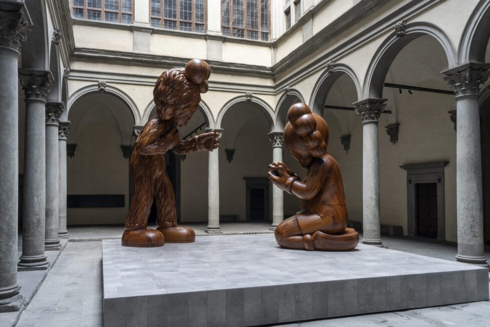 KAWS: THE MESSAGE in Palazzo Strozzi in Florence