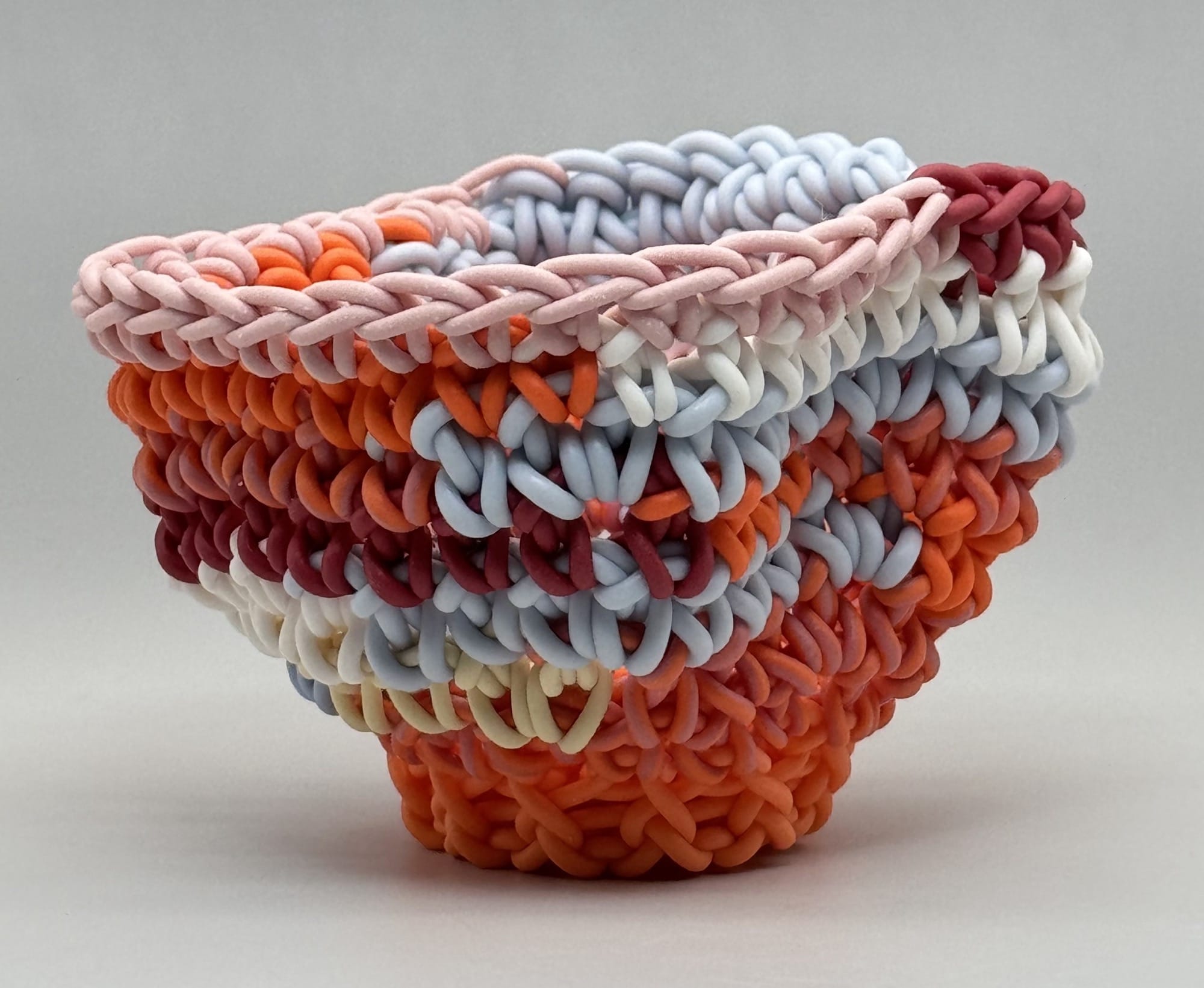 Gebreid keramiek van Jeremy Brooks