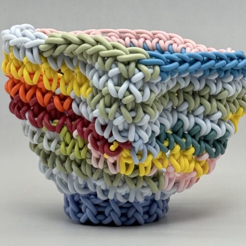 Gebreid keramiek van Jeremy Brooks