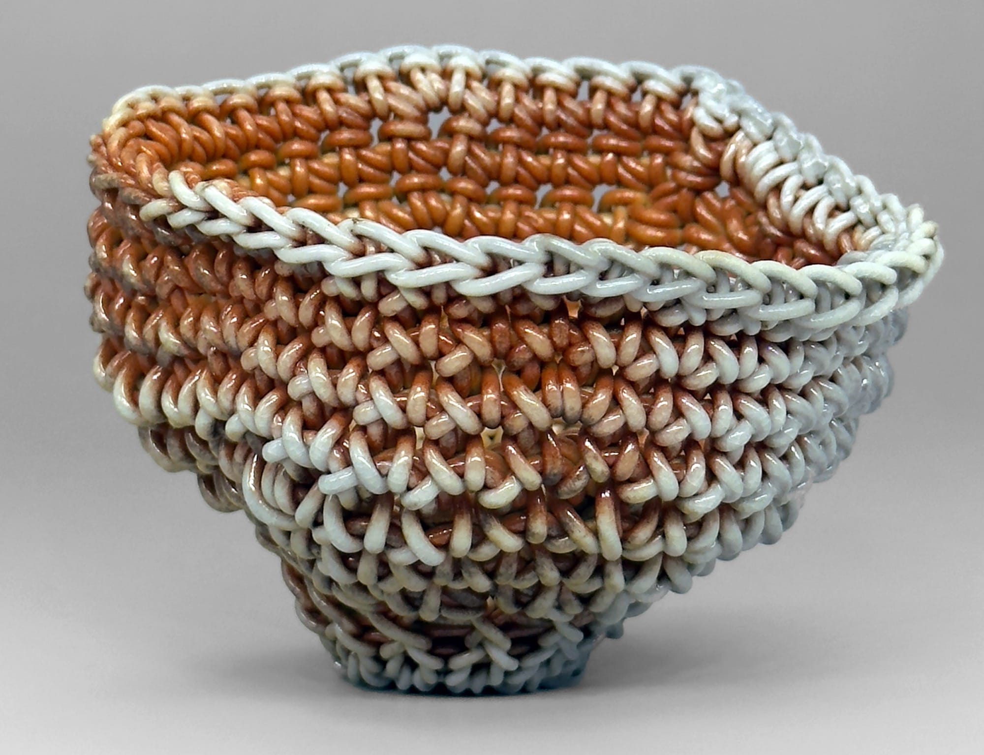 Gebreid keramiek van Jeremy Brooks