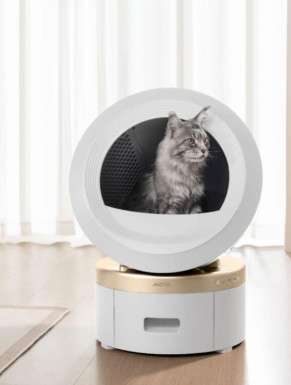 MOVA Meowgic: innovatieve kattenbak zonder zorgen