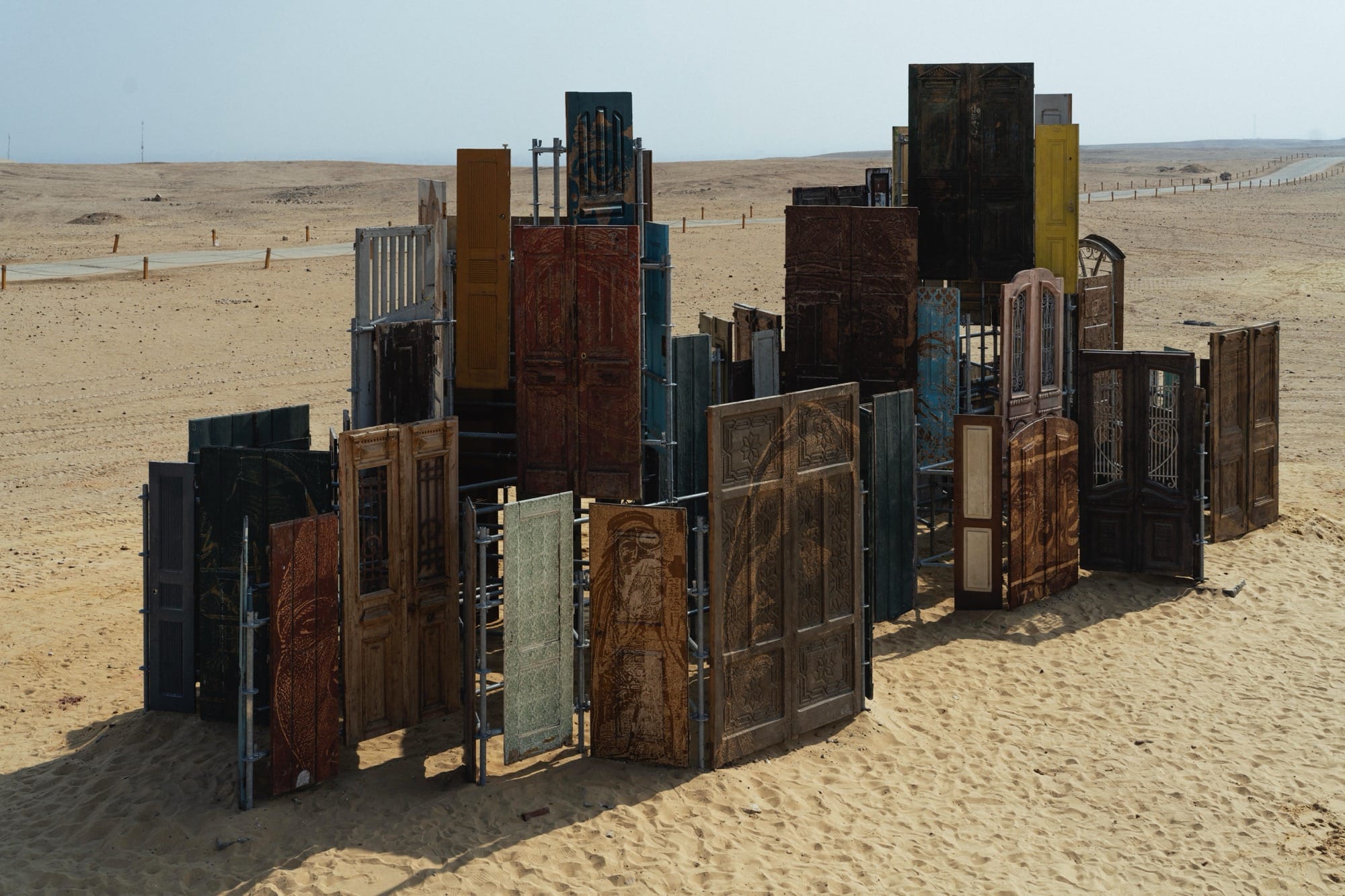 Vhils - Doors of Cairo