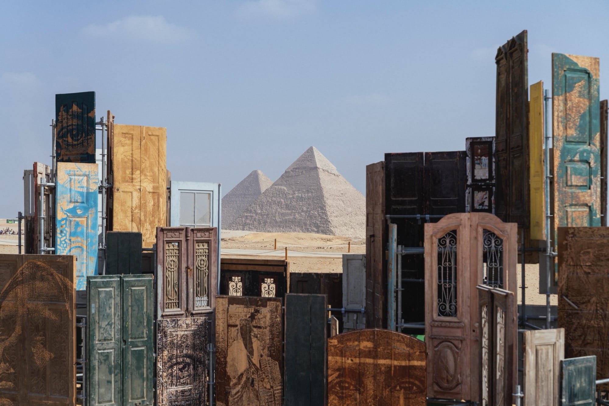 Vhils - Doors of Cairo
